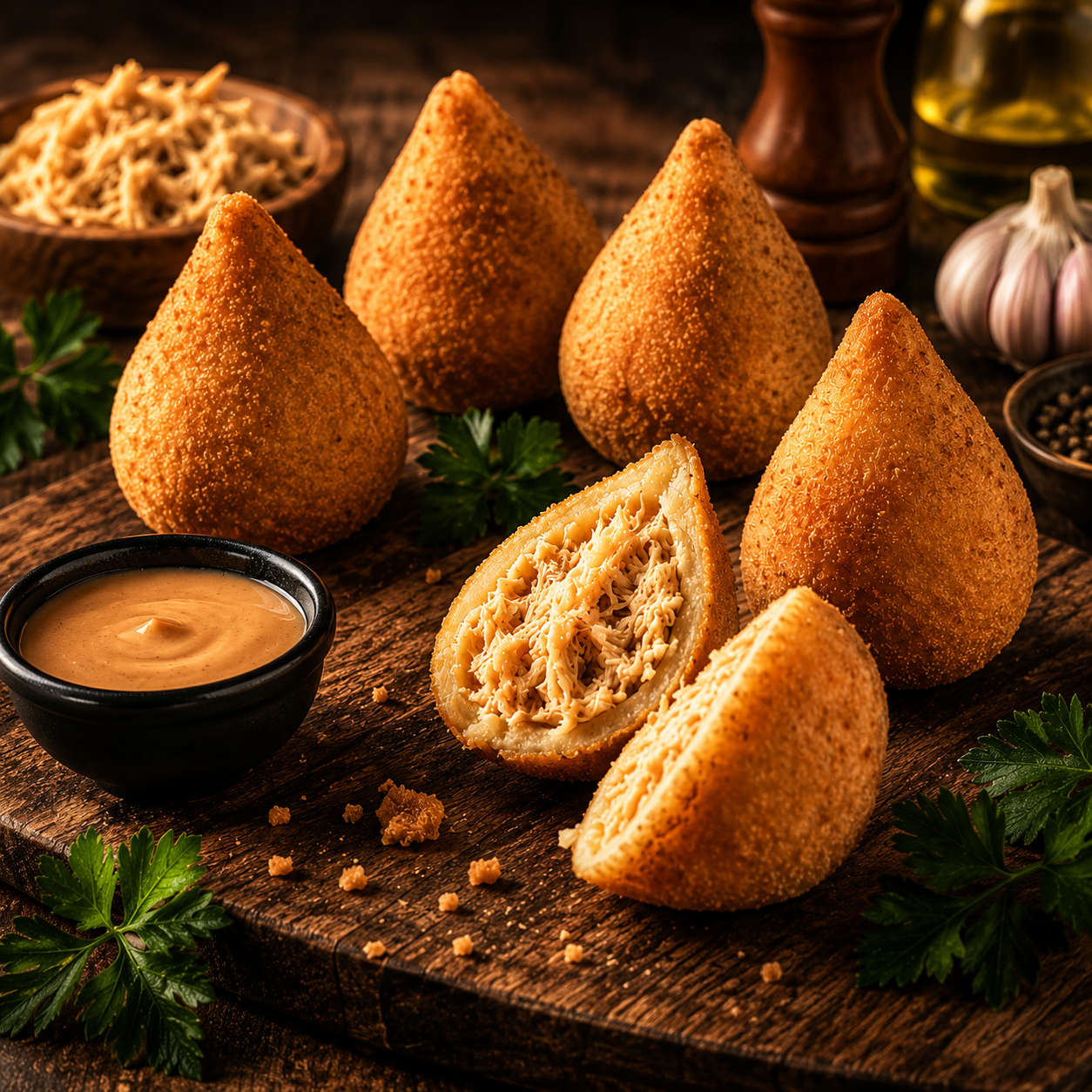 Coxinha de Frango Tradicional